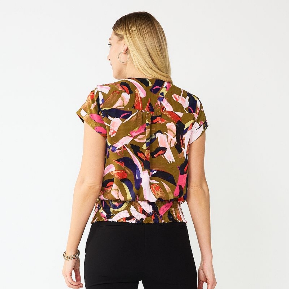 Pristine Condition Nine West Dorman Surplice Top